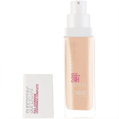 Base De Maquillaje Maybelline Superstay Full Coverage 24H 30Ml 112 Natural Ivory