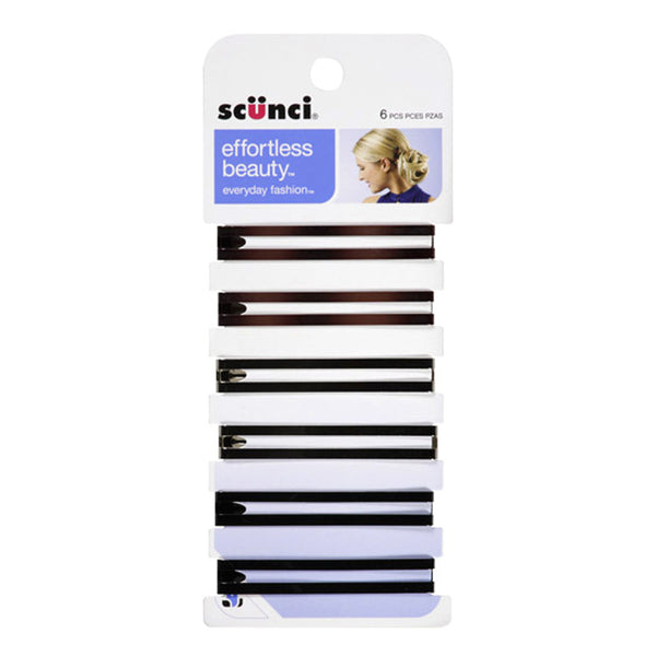 Broche Metal Para El Cabello , Scunci 6 pzas