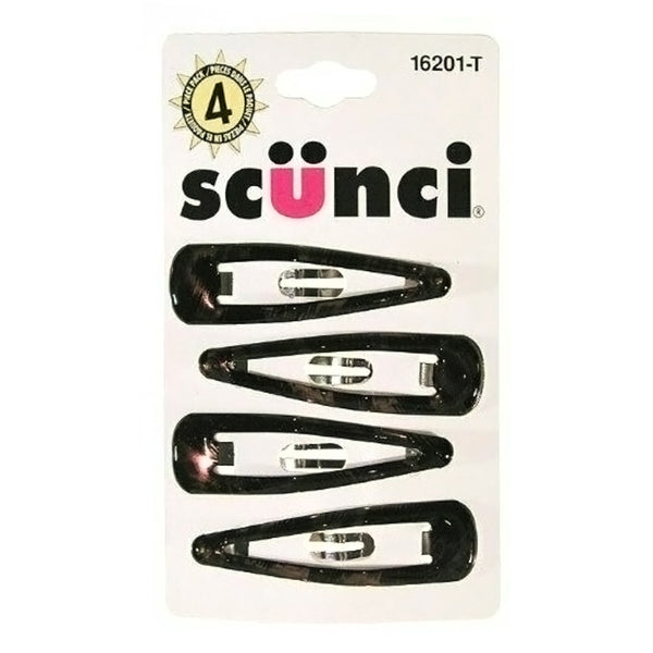 Broche Metal Para El Cabello 5.5 Cm, Scunci 4 pzas