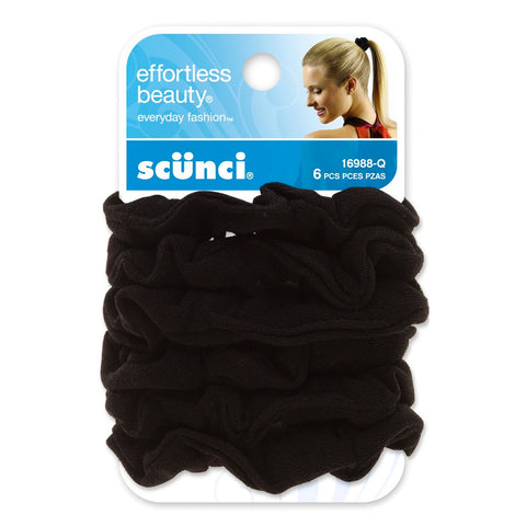 Ligas Para El Cabello Tipo Dona Effortless Beauty, Scunci 6 pzas