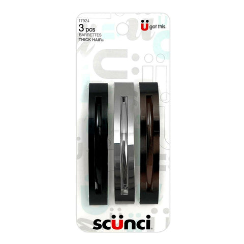 Broche Metal Para El Cabello , Scunci 3 pzas