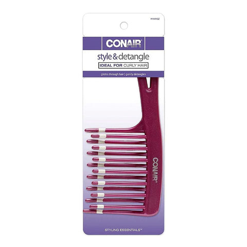 Peine De Plástico Para El Cabello, Conair