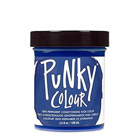Tinte Semi-Permanente Acondicionador para Cabello Midnight Blue, Jerome Russel Punky Colour, 100 g