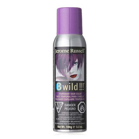 Tinte Semi-Permanente Spray para Cabello Panther Purple, Jerome Russel Bwild 100 g
