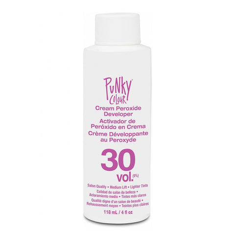 Activador De Peroxido En Crema 30 Vol, Punky Colour 4 oz.