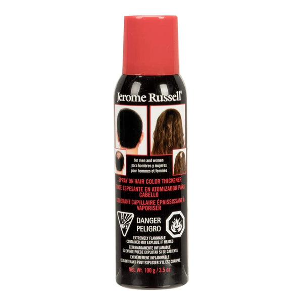 Tinte Espesante En Spray P/ Cabello Medium Brown, Jerome Russell 3.5 oz.