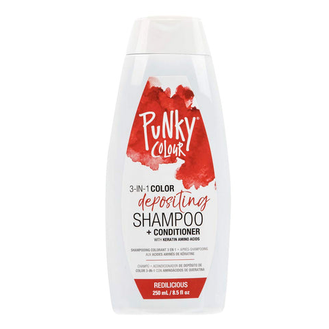 Shampoo Colorante + Acondicionador 3 En 1 Redilicious, Punky Colour 8.5 oz.