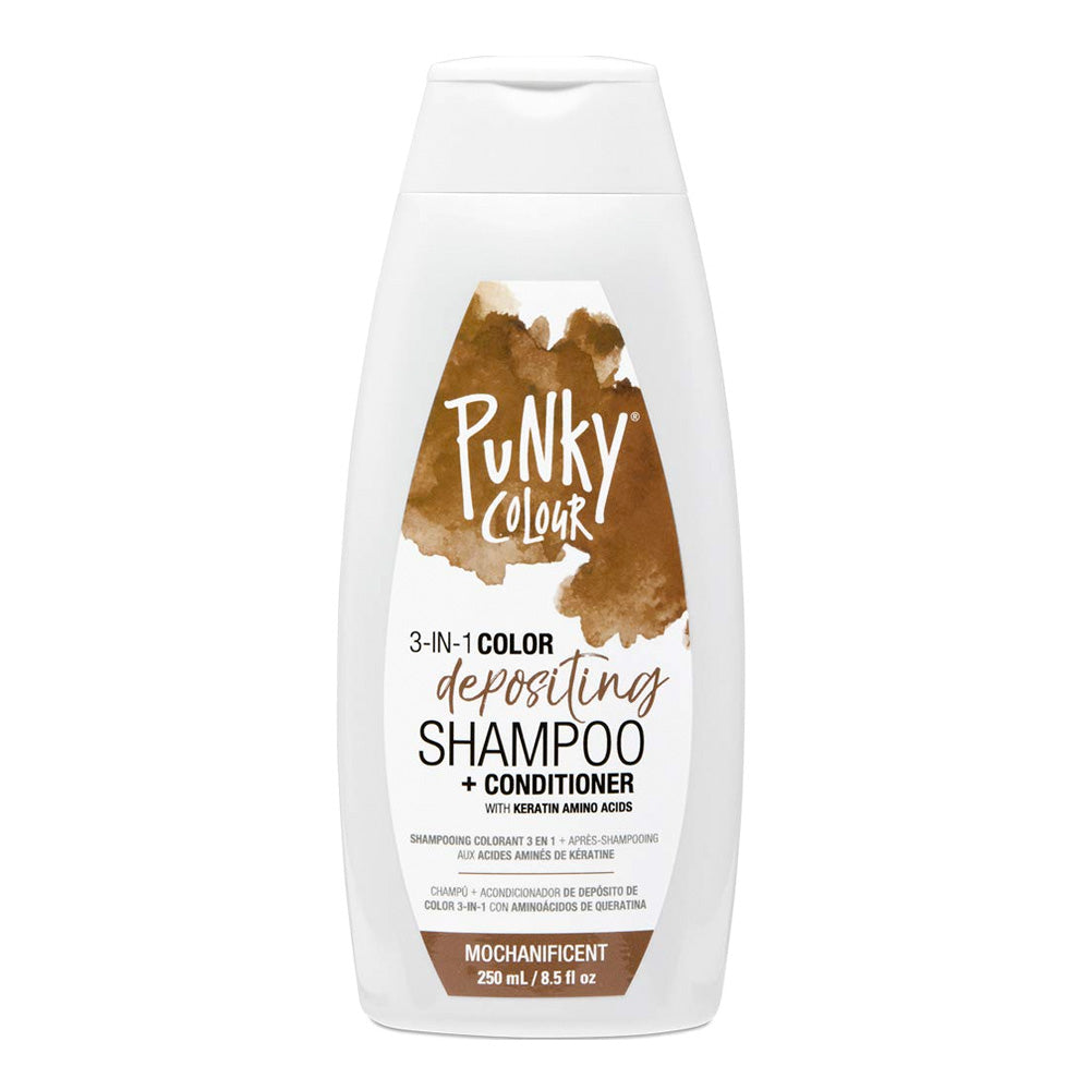 Shampoo Colorante + Acondicionador 3 En 1 Mochanificent, Punky Colour 8.5 oz.