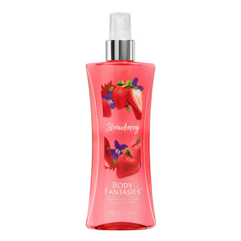 Fragancia Corporal Strawberry, Body Fantasies 236 ml