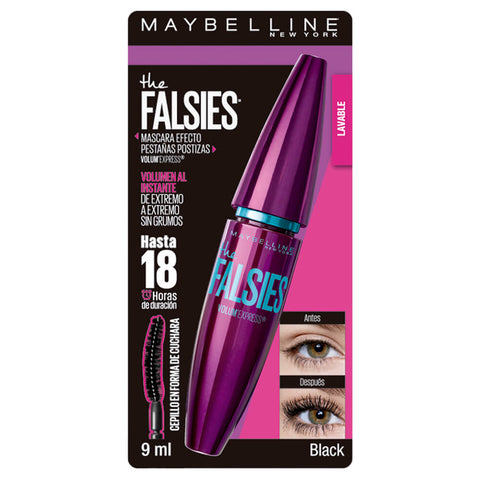 Máscara de Pestañas  Maybelline New York The Falsies black 9 ml