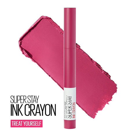 Labial Maybelline New York Super Stay Ink Crayon Laugh Louder 1.5g
