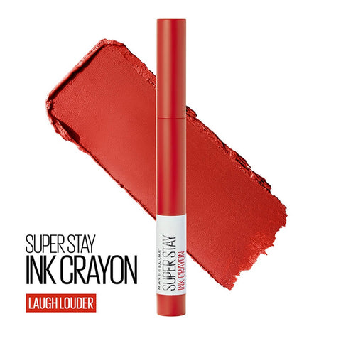 Lápiz Labial Maybelline New York Super Stay Ink Crayon Hustle in Heels 1.5g