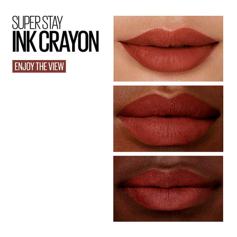 Lápiz Labial Maybelline New York Super Stay Ink Crayon Enjoy the View 1.5g