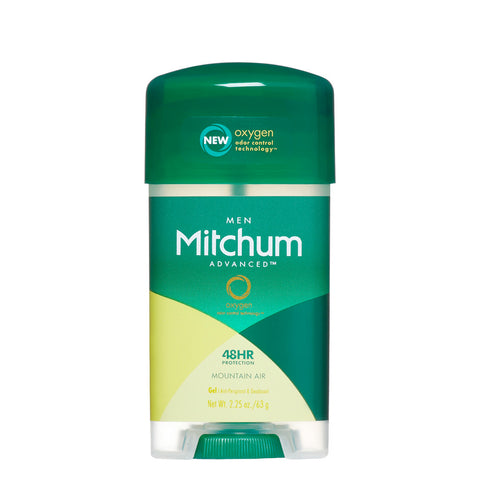 Antitranspirante Men Clear Gel Montain Air, Mitchum 2.25 oz