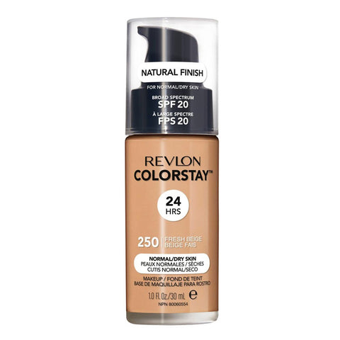 Maquillaje Facial Piel Seca a Normal Fresh Beige 250, Colorstay Revlon