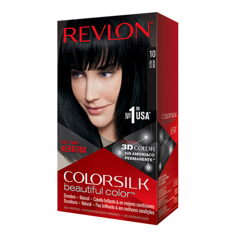 Tinte Permanente Black 10, Revlon Colorsilk