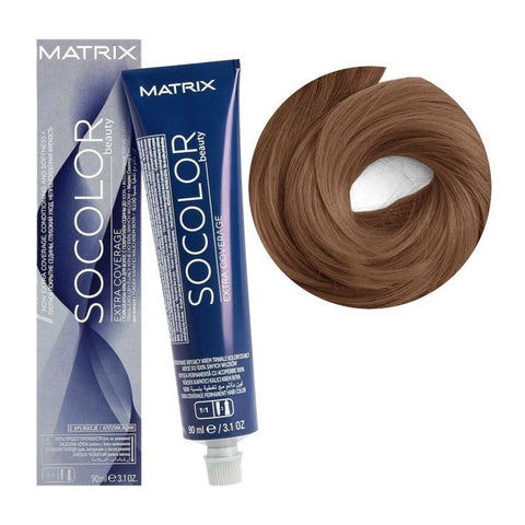 Tinte Permanente Rubio Mediano Natural 50N, Matrix Socolor Beauty