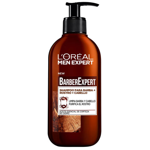 Shampoo L'Oréal Men Expert Barber Club Wash 200Ml Multicolor