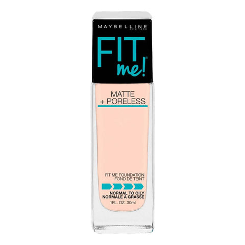 Base De Maquillaje Maybelline New York Fit Me! Matte Porcelain 30Ml