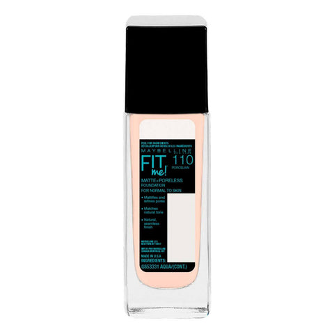 Base De Maquillaje Maybelline New York Fit Me! Matte Porcelain 30Ml