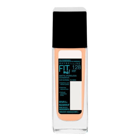 Base De Maquillaje Maybelline New York Fit Me! 128 Warm Nude 30Ml
