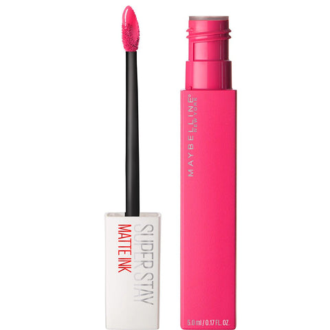 Labial Líquido Maybelline New York Super Stay Matte Ink Romantic De 5 Ml