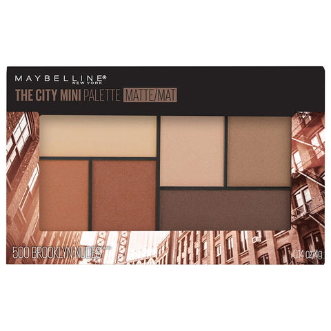 Paleta De Sombras The City Mini Palette Matte 4G Brooklyn