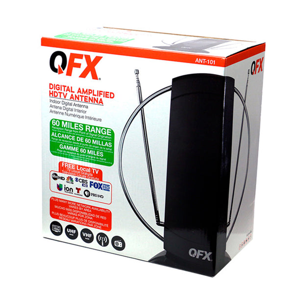 Antena Giratoria 90° para Interior, QFX