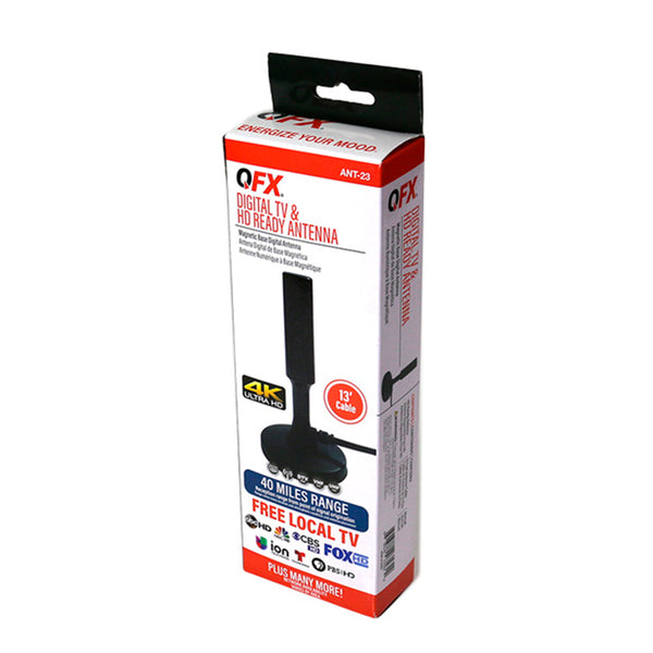 Antena con Base Magnética, QFX
