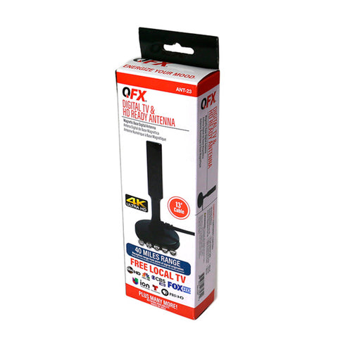 Antena con Base Magnética, QFX