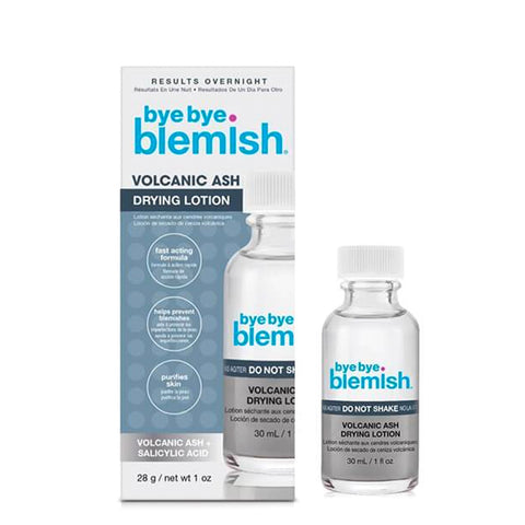 Loción De Secado Volcanic Ash, Bye Bye Blemish 1 oz.