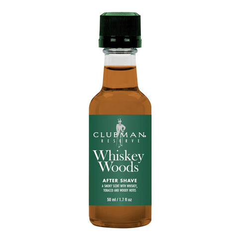Loción After Shave Whiskey Woods, Clubman 1.7 oz.