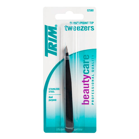Slant / Point Tip Tweezers, Trim
