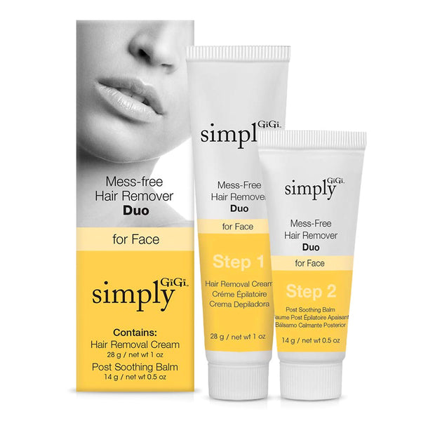Kit Removedor De Vello Facial - Mess Hair Remover Duo, Gigi