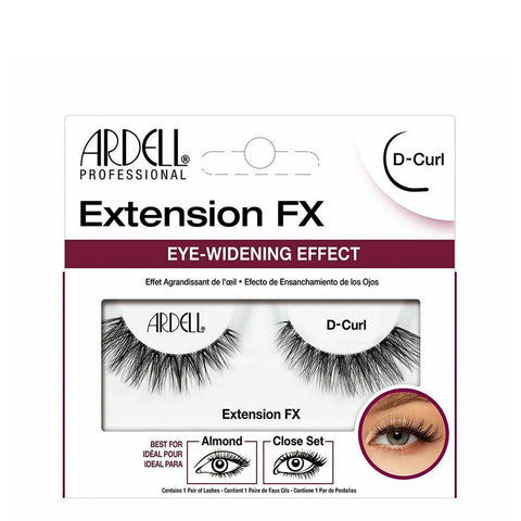 Pestañas Extensión Fx D-Curl, Ardell