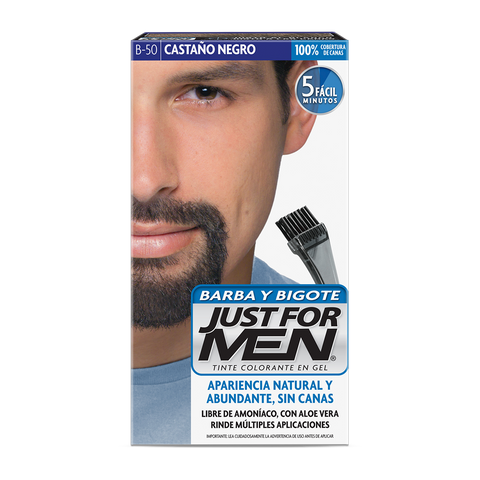 Tinte en Gel Barba y Bigote Castaño Negro Just For Men 28.4 g