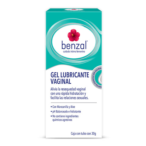 Gel Lubricante Vaginal Vitamina E y Aloe Benzal 30 g