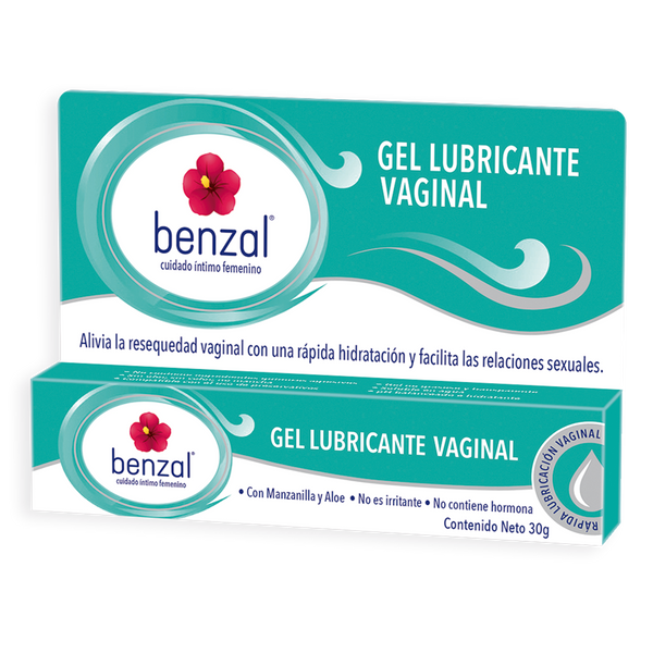 Gel Lubricante Vaginal Vitamina E y Aloe Benzal 30 g