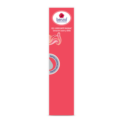 Gel Lubricante Vaginal Sensación Suave y Cálida Benzal 30 g