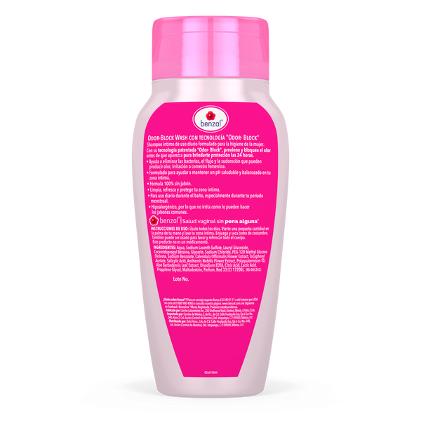 Shampoo Íntimo Odor-Block Benzal 240 ml