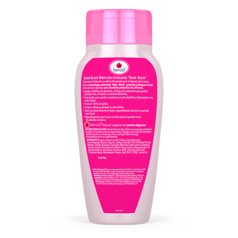 Shampoo Íntimo Odor-Block Benzal 240 ml