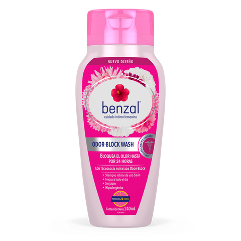 Shampoo Íntimo Odor-Block Benzal 240 ml