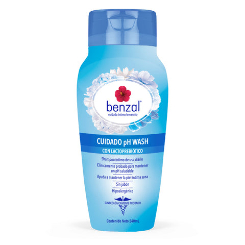 Shampoo Íntimo pH LactoPrebióticos Benzal 240 ml
