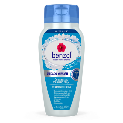 Shampoo Íntimo pH LactoPrebióticos Benzal 240 ml