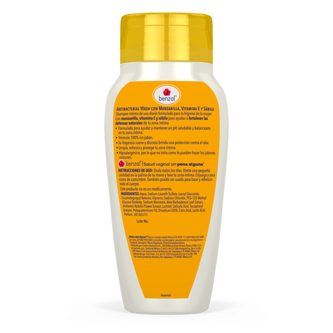 Shampoo Íntimo Manzanilla Benzal 240 ml