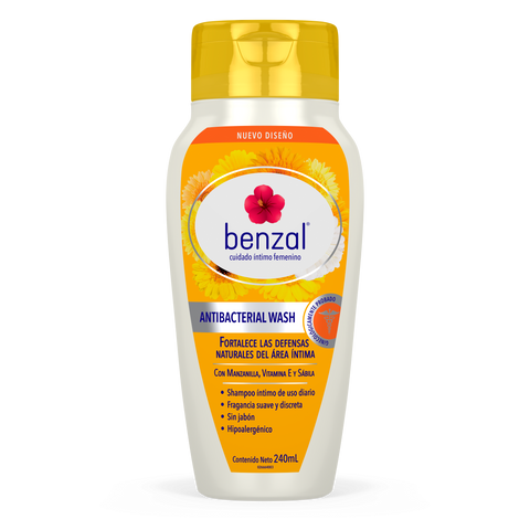 Shampoo Íntimo Manzanilla Benzal 240 ml