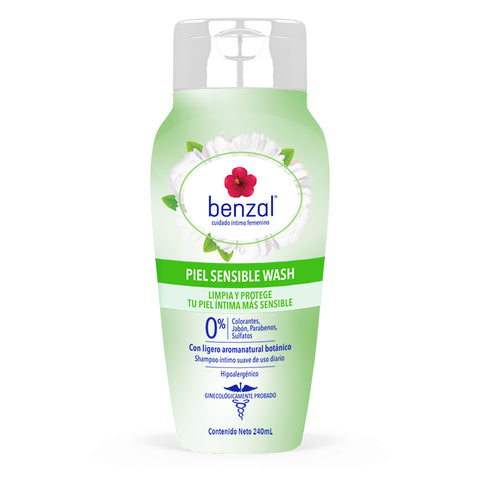 Shampoo Íntimo Piel Sensible Benzal 240 ml