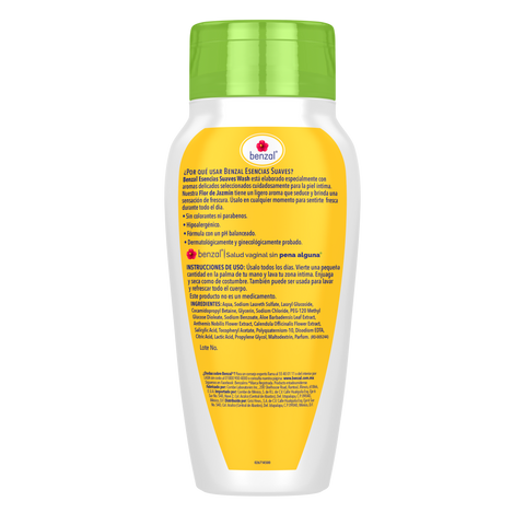 Shampoo Íntimo Flor Jazmín Benzal 240 ml