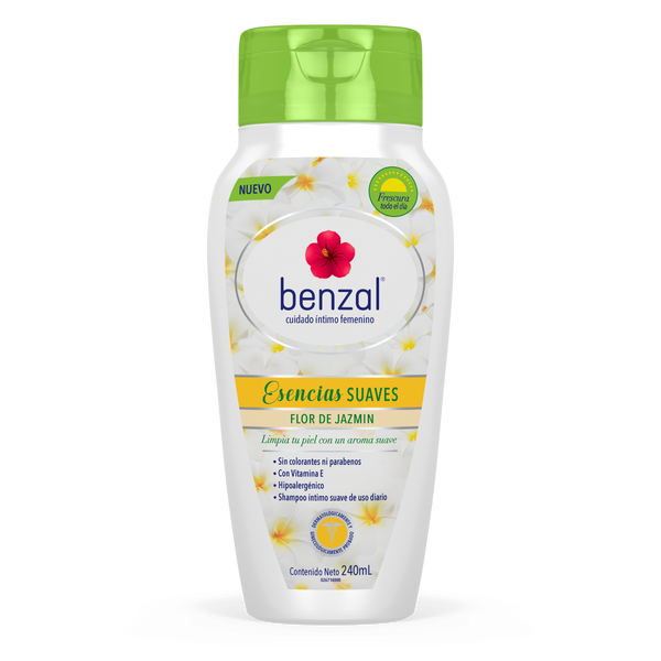 Shampoo Íntimo Flor Jazmín Benzal 240 ml