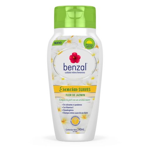 Shampoo Íntimo Flor Jazmín Benzal 240 ml